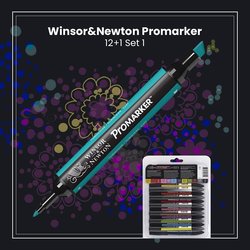 Winsor&Newton - Winsor&Newton Promarker 12+1 Set 1 (1)