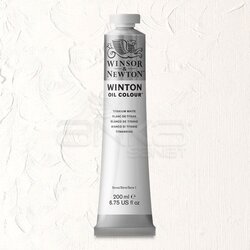 Winsor&Newton - Winsor & Newton Winton Yağlı Boya 200ml 644 (40) Titanium White