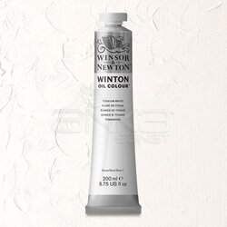 Winsor&Newton - Winsor & Newton Winton Yağlı Boya 200ml 644 Titanium White
