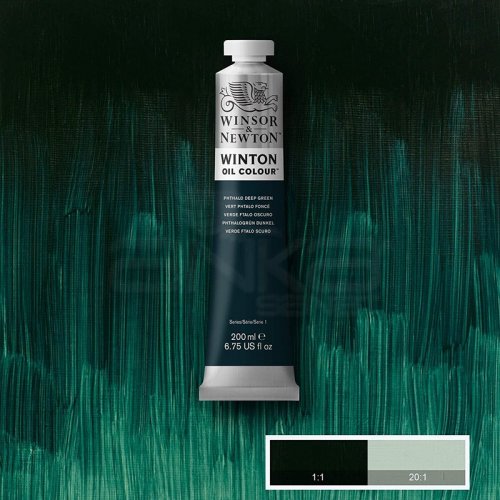 Winsor & Newton Winton Yağlı Boya 200ml 048 Phthalo Deep Green