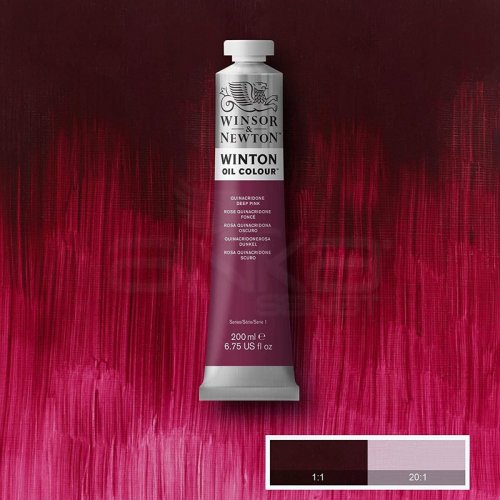 Winsor & Newton Winton Yağlı Boya 200ml 250 Quinacridone Deep Pink