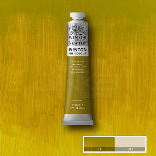 Winsor & Newton Winton Yağlı Boya 200ml 280 Azo Yellow Green