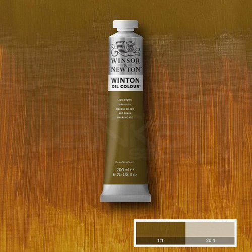 Winsor & Newton Winton Yağlı Boya 200ml 389 Azo Brown