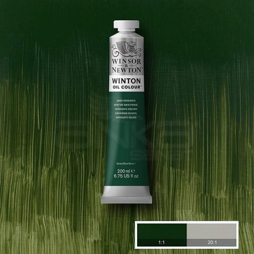 Winsor & Newton Winton Yağlı Boya 200ml 405 Dark Verdigris