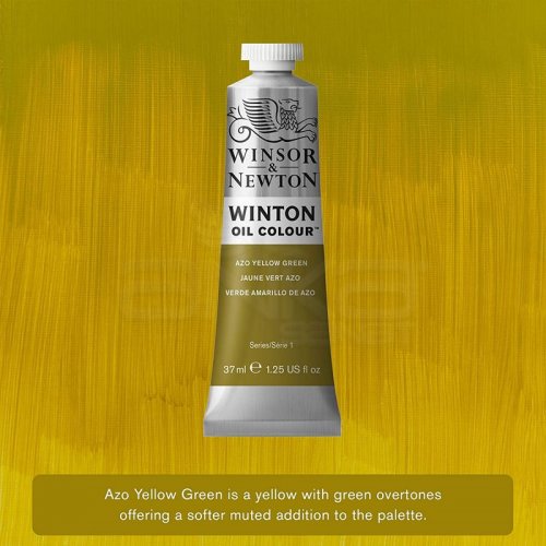Winsor & Newton Winton Yağlı Boya 37ml 280 Azo Yellow Green
