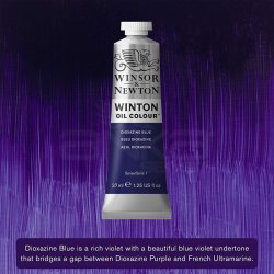 Winsor&Newton - Winsor & Newton Winton Yağlı Boya 37ml 406 Dioxazine Blue