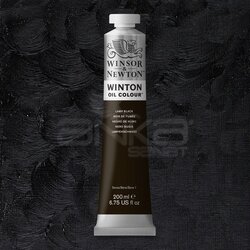 Winsor&Newton - Winsor & Newton Winton Yağlı Boya 200ml 337 (25) Lamp Black