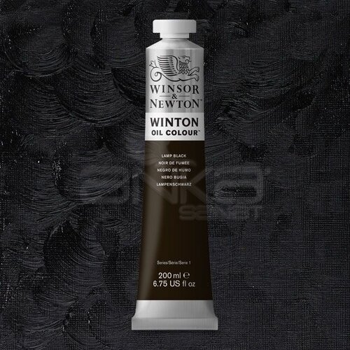 Winsor & Newton Winton Yağlı Boya 200ml 337 (25) Lamp Black