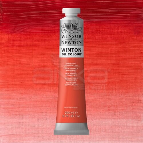 Winsor & Newton Winton Yağlı Boya 200ml 480 (22) Permanent Geranium Lake