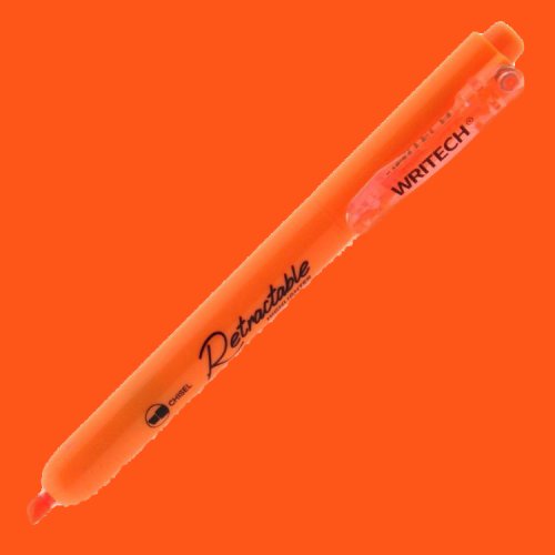 Wrıtech Basmalı Fosforlu Kalem Neon Orange - Neon Orange