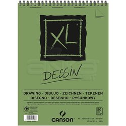 Canson - Canson XL Dessin Albüm Spiralli Light Grain 160g (1)