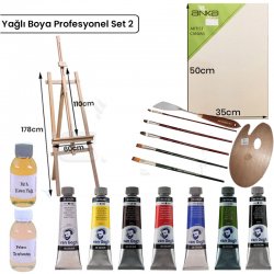 Anka Art - Anka Art Yağlı Boya Profesyonel Set 2