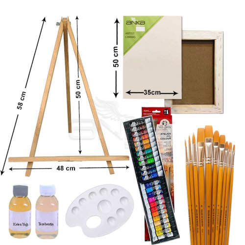 Yağlı Boya Profesyonel Set 8