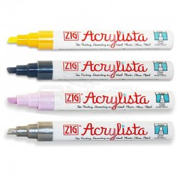 Zig - Zig Acrylista Markör Kesik Uç PAC-50 Akrilik Marker Kalem