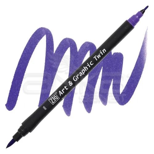 Zig Art & Graphic Twin Marker TUT-80 6 Violet - 6 Violet