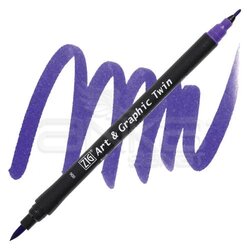 Zig Art & Graphic Twin Marker TUT-80 6 Violet - Thumbnail