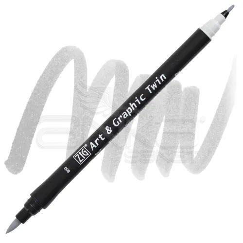 Zig Art & Graphic Twin Marker TUT-80 800 Cool Gray 1 - 800 Cool Gray 1