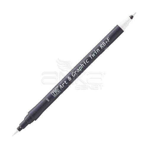 Zig Art&Graphic Twin RB+F Çift Uçlu Çizim Kalemi 000 Blender - 000 Blender