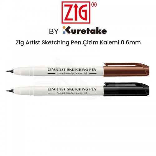 Zig Artist Sketching Pen Çizim Kalemi 0.6mm