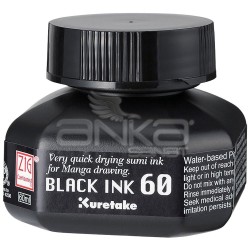 Zig - Zig Black Ink 60ml Siyah Mürekkep