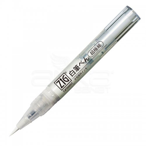 Zig Brush Pen Ultra Fine Fırça Uçlu Beyaz Kalem CNBW-02S