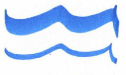 Zig - Zig Calligraphy Çift Uçlu Kaligrafi Kalemi 2mm + 5mm 030 Pure Blue