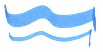 Zig Calligraphy Çift Uçlu Kaligrafi Kalemi 2mm + 5mm 032 Blue Jay - 032 Blue Jay