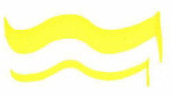 Zig - Zig Calligraphy Çift Uçlu Kaligrafi Kalemi 2mm + 5mm 050 Pure Yellow