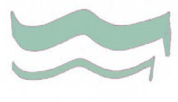Zig - Zig Calligraphy Çift Uçlu Kaligrafi Kalemi 2mm + 5mm 403 Pale Mint
