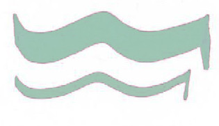 Zig Calligraphy Çift Uçlu Kaligrafi Kalemi 2mm + 5mm 403 Pale Mint - 403 Pale Mint