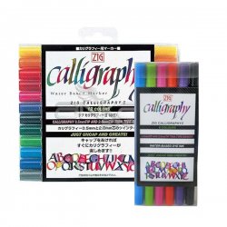 Zig Calligraphy II 2mm+3.5mm Kaligrafi Kalem Setleri - Thumbnail