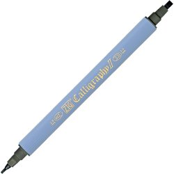 Daler Rowney - Zig Calligraphy II Çift Uçlu Kaligrafi Kalemi 2mm & 3.5mm-Grey Brown 094