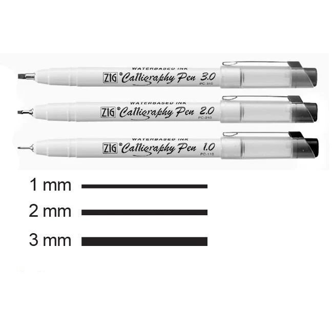 Zig Calligraphy Pen Kaligrafi Kalemi