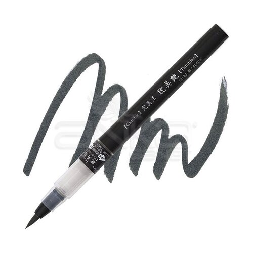 Zig Cambio Tambien Medium Brush Tip Fırça Uçlu Kalem 20 Black