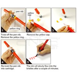 Zig Cambio Tambien Medium Brush Tip Fırça Uçlu Kalem - Thumbnail