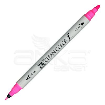 Zig Clean Color f Çift Uçlu Marker Kalem Fluorescent Pink 003 - 003 Fluorescent Pink