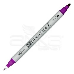 Zig - Zig Clean Color f Çift Uçlu Marker Kalem Purple 082