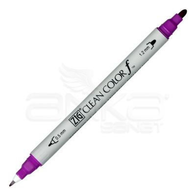 Zig Clean Color f Çift Uçlu Marker Kalem Purple 082