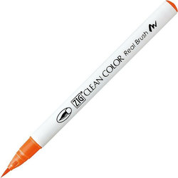 Zig - Zig Clean Color Real Brush Fırça Uçlu Marker Kalem 12li Set (1)