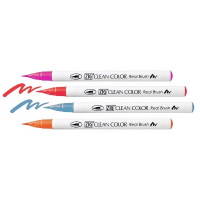 Zig Clean Color Real Brush Fırça Uçlu Marker Kalem