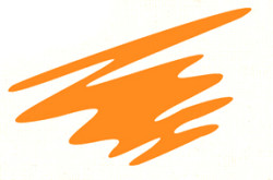 Zig - Zig Fabricolor Twin Çift Uçlu Kumaş Boyama Kalemi 002 Fluorescent Orange
