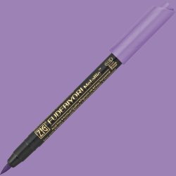 Zig - Zig Fudebiyori Fırça Uçlu Metalik Kalem Violet