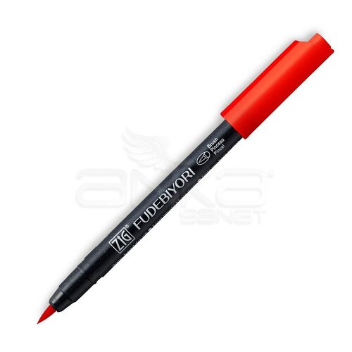 Zig Fudebiyori Brush Pen 020 Red - 020 Red