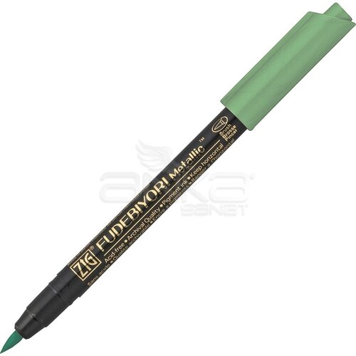 Zig Fudebiyori Brush Pen 040 Green - 040 Green