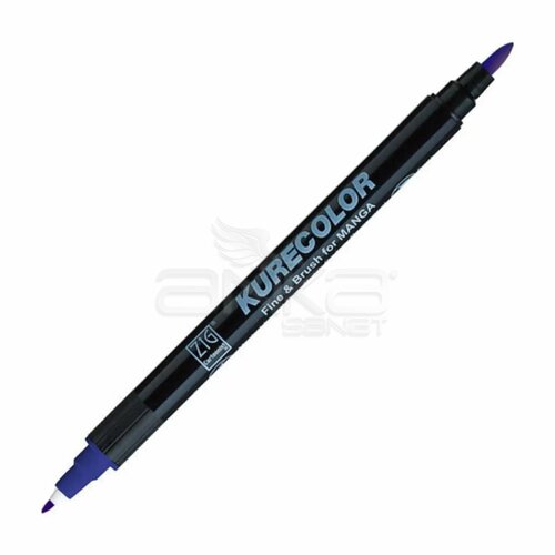 Zig Kurecolor Fine & Brush for Manga Çizim Kalemi 317 Blue - 317 Blue