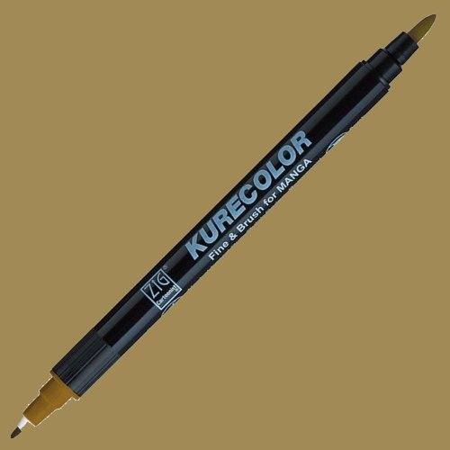 Zig Kurecolor Fine & Brush for Manga Çizim Kalemi 784 Dark Oatmeal - 784 Dark Oatmeal