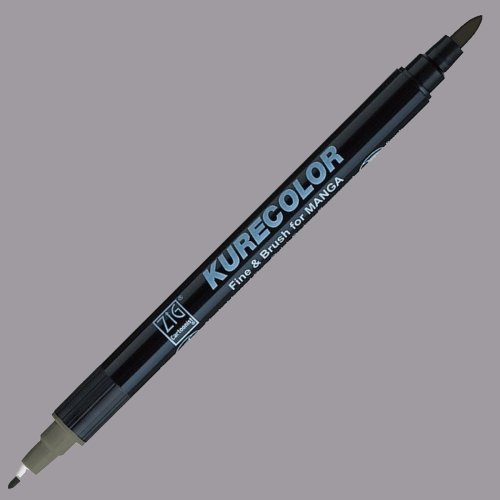 Zig Kurecolor Fine & Brush for Manga Çizim Kalemi 803 Gray Brown - 803 Gray Brown