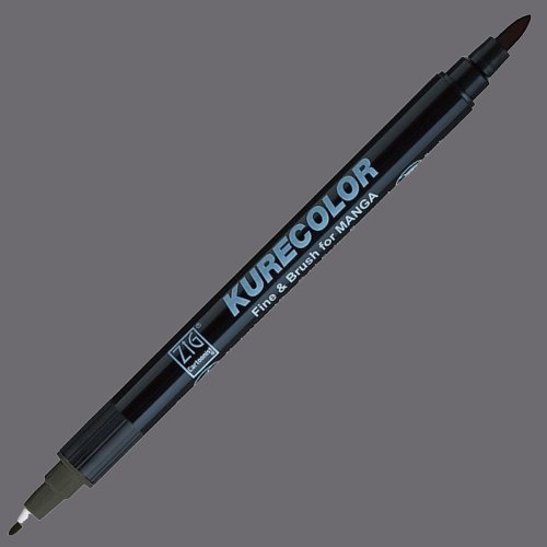 Zig Kurecolor Fine & Brush for Manga Çizim Kalemi 805 Dark Gray - 805 Dark Gray