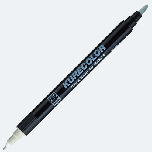 Zig Kurecolor Fine & Brush for Manga Çizim Kalemi 822 Blue Gray 1 - 822 Blue Gray 1