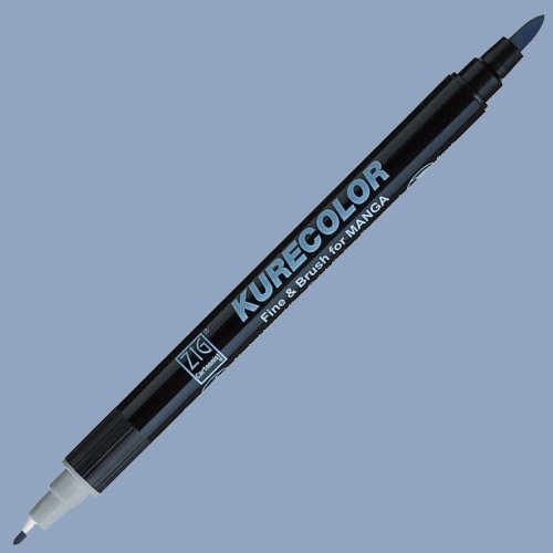 Zig Kurecolor Fine & Brush for Manga Çizim Kalemi 823 Dawn Gray - 823 Dawn Gray